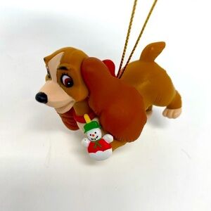 Vintage Disney Lady & The Tramp Ornament